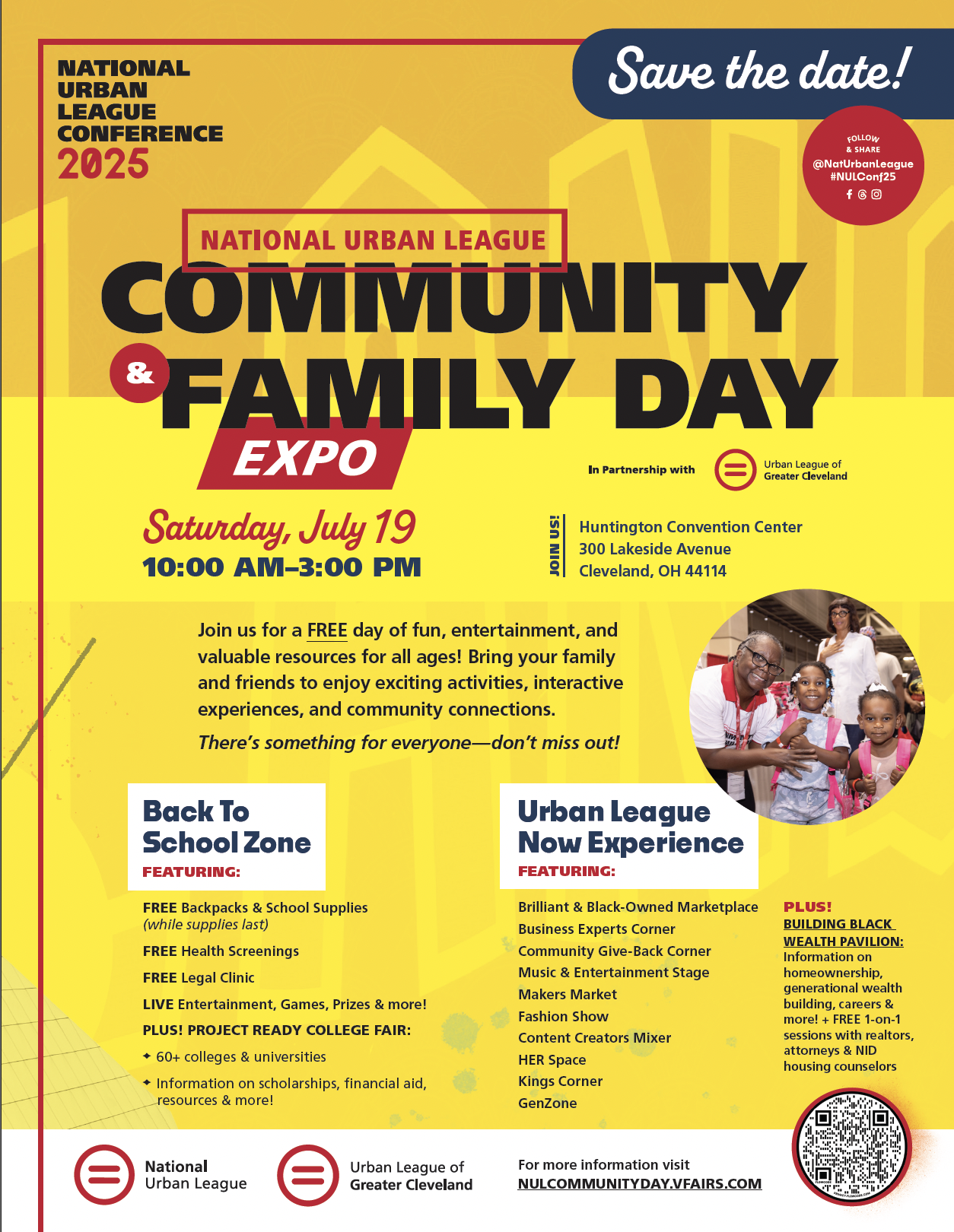 Community & Family Day Expo (FREE) — Urban League of Greater Cleveland